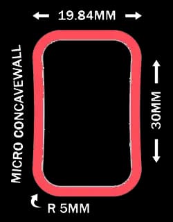 Standard shaft cross-section
